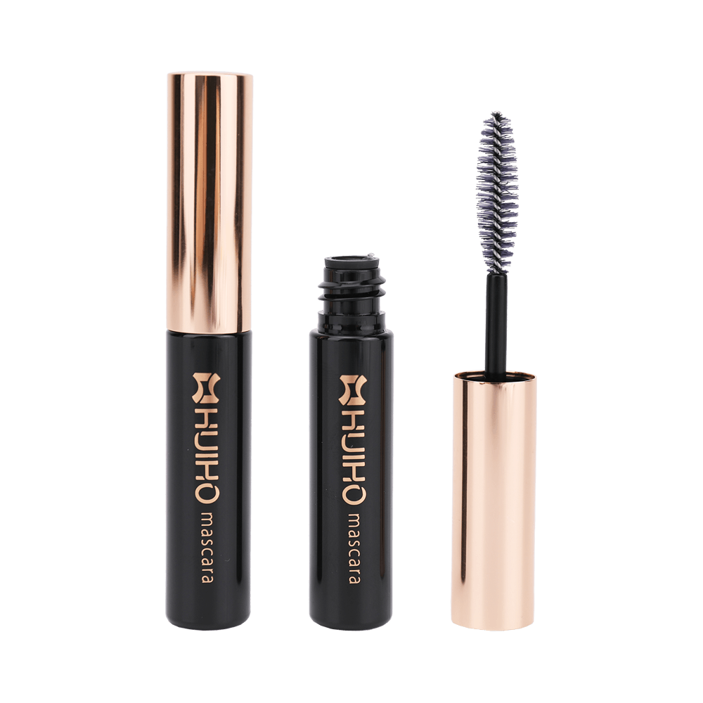 Tubo di mascara nero di design e bacchetta d'oro HM1168